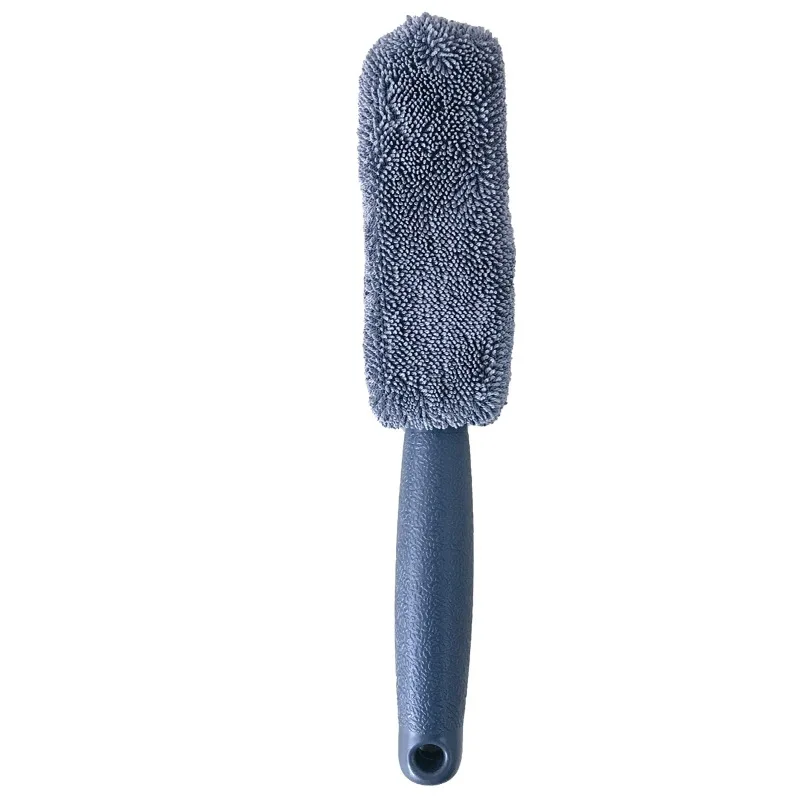 

Car Wheel Cleaning Brush Tire Wash Tool Clean Soft Bristles Cleaner Black Easy to Clean Rims Spokes Wheel Barrel