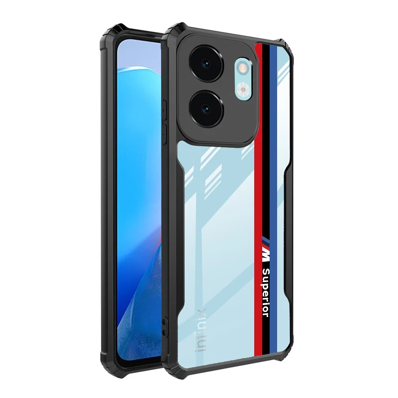 Для infinix Smart 9 8 Plus Pro HD 7 6 5 HD2021 противоударное Предотвращение падения прозрачное