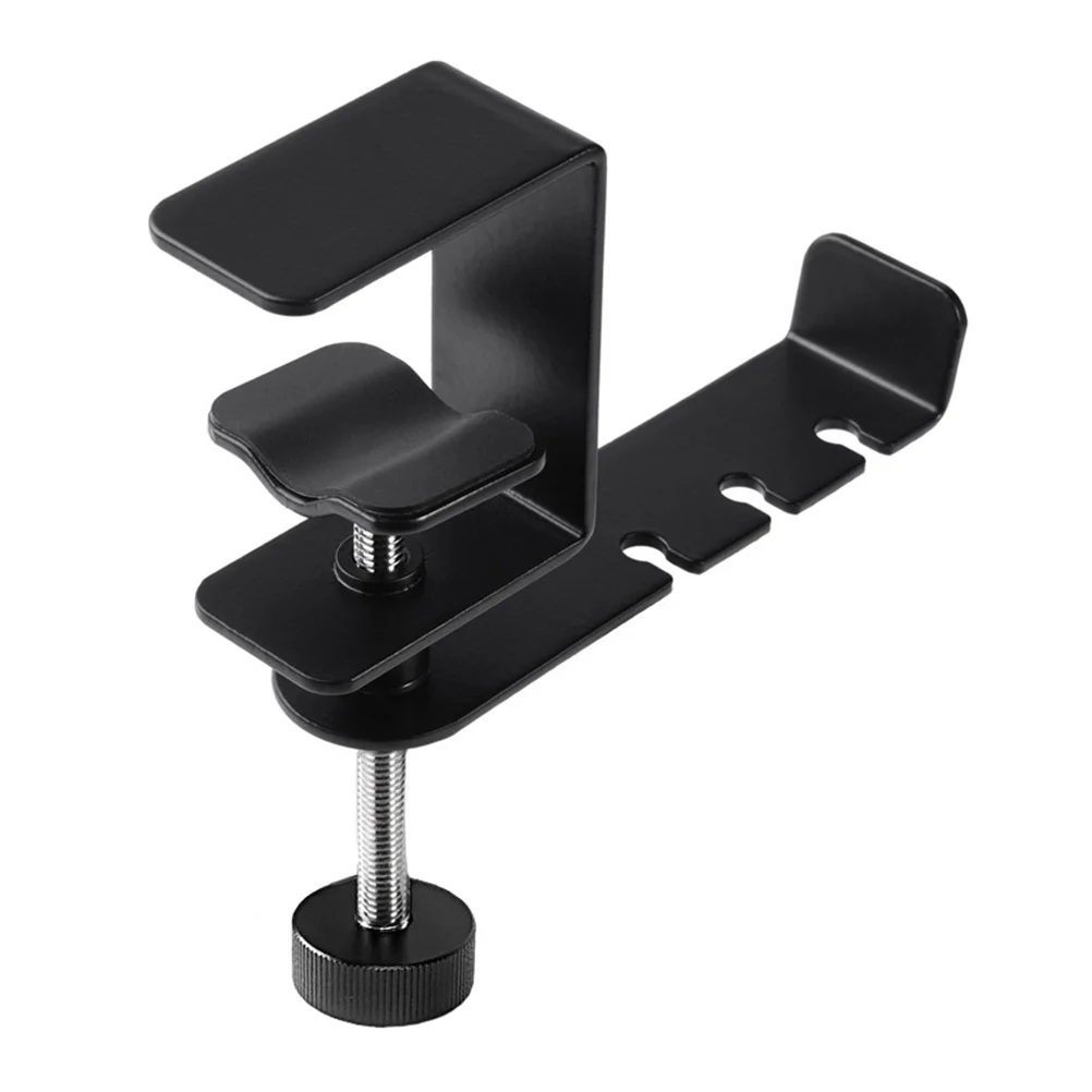 

1 PC Headphone Holder Practical Portable Storage Rack Headphone Stand Headset Screw Clip for Desk Home