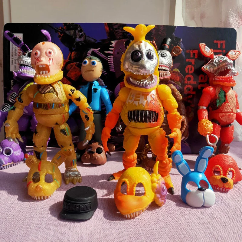 Фигурки FNAF из ПВХ 5-6 шт. игрушки для детей |
