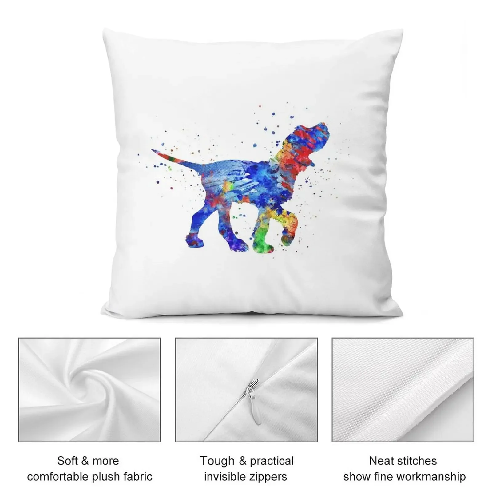 Итальянский Spinone итальянский акварель Italiano Декоративная подушка Наволочки для