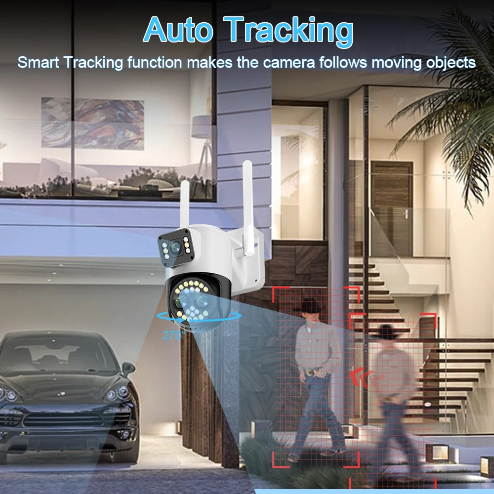 Рисунок 4 - IP-камера UTOOEE 4K 8 Мп с тремя объективами