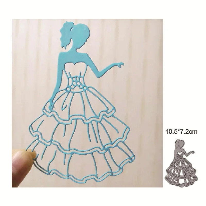 

Princess Carriage Wedding Metal Cutting Dies Stencils For DIY Scrapbooking Album Decorative Embossing Paper Cards New 2022