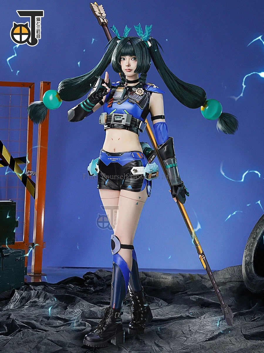 Фото Предпродажа Zenless Zone Zero Qing Yi Косплей Костюм Аниме Игра QingYi Сексуальный Костюм Лоли Костюмы на Хэллоуин Женские №4
