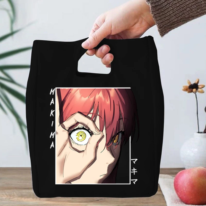 

Cycling Bento Bags Chainsaw Man Anime Camping Bags Female Sport Boys Multifunction Backpacks Chainsaw Man Dinner Bag for Student