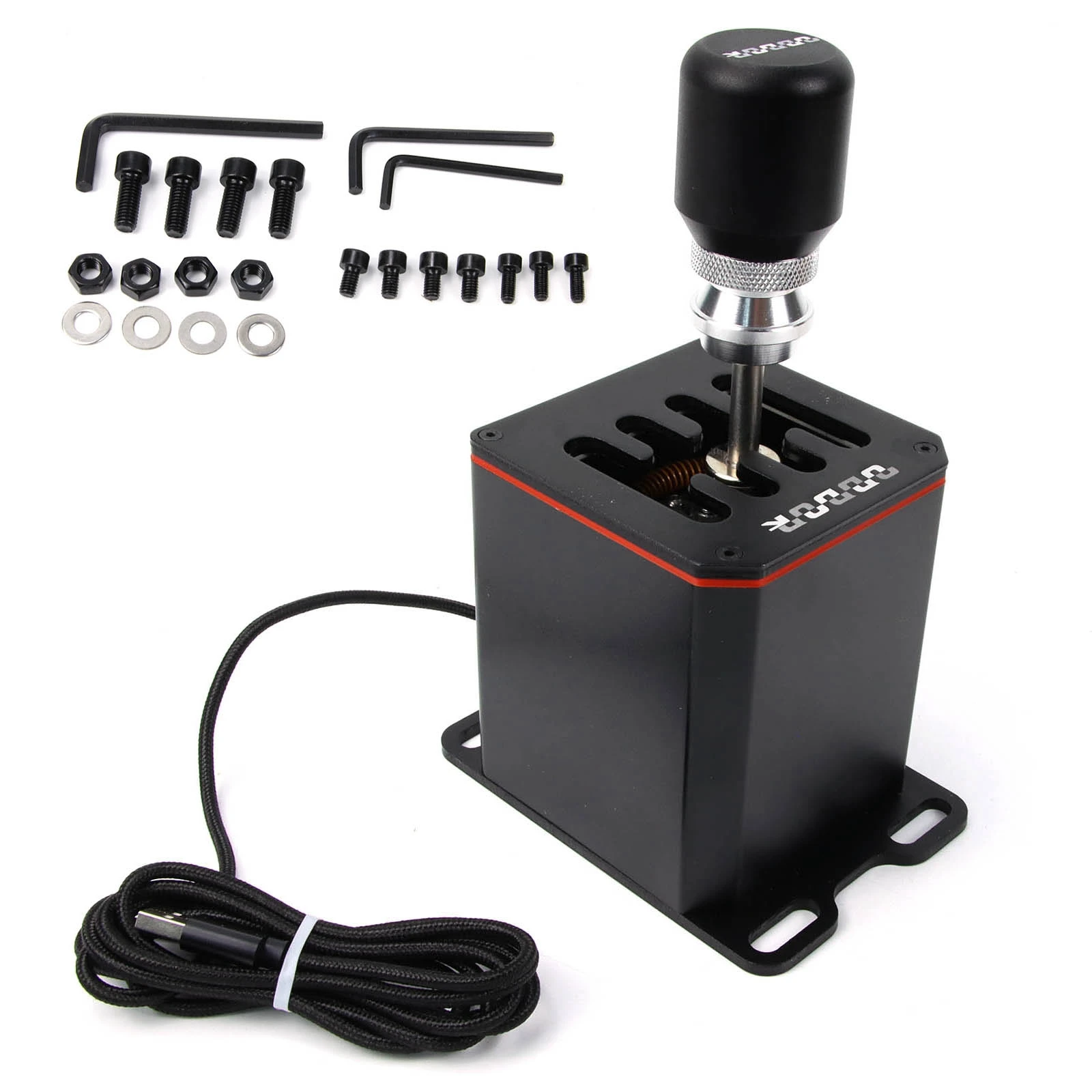 

New H Gear Shifter for Logitech G29 G25 G27 G920 for Thrustmaster T300RS/GT PC USB For Simulation Racing Game adjustable head