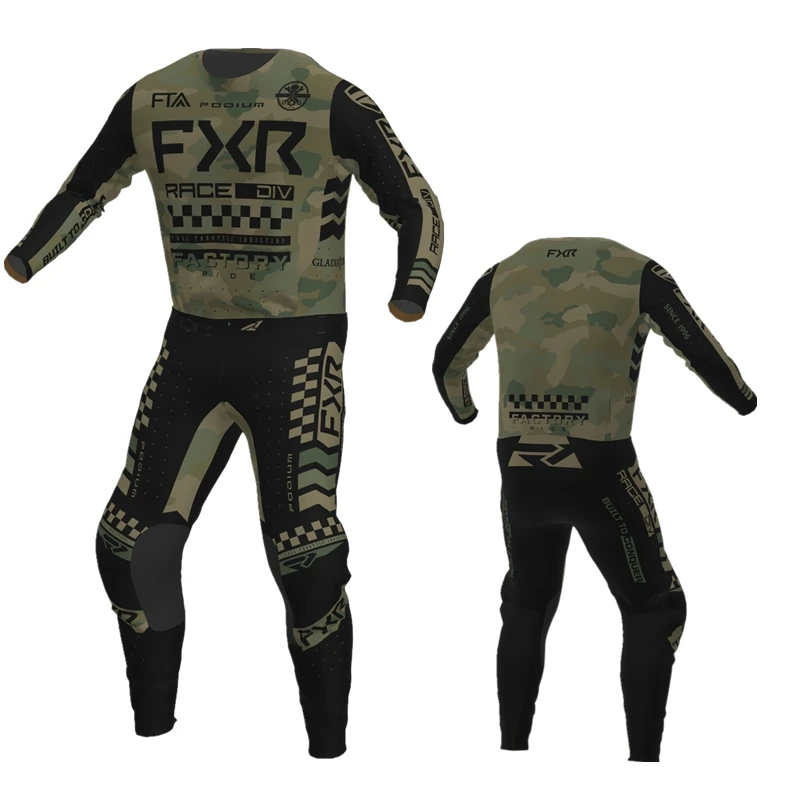 

2023 Podium Camo Off Road Gear Set Dirt Bike Jersey Set Motorcycle Clothing Breathable MX Gp Combo ATV Motocross Race Wear