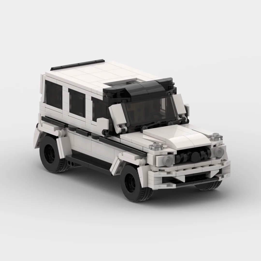 Конструктор MOC Benz G63 Maisha sharp, гоночный набор, скоростной чемпион, гонщик, креативные Конструкторы для гаража, подарок для мальчиков