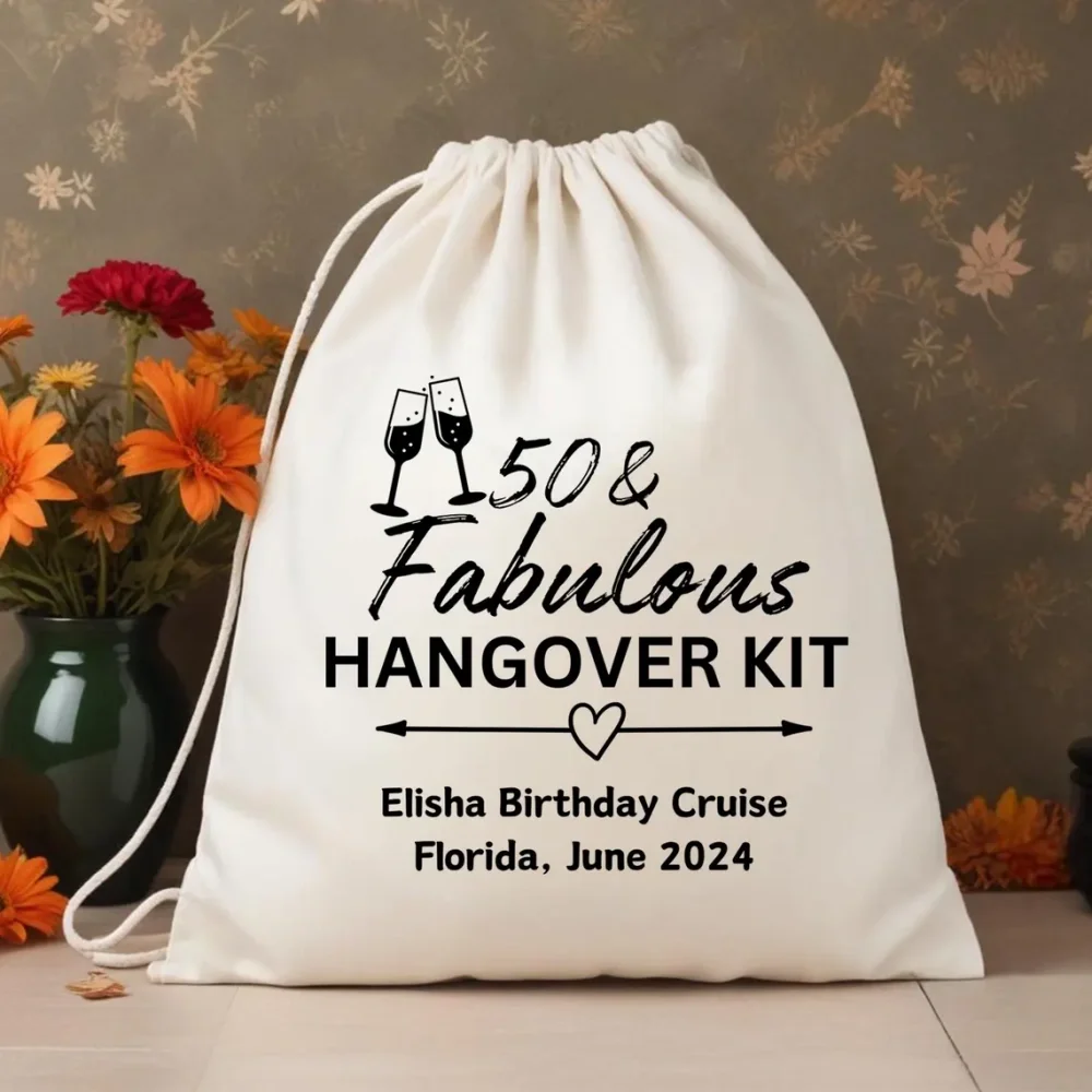 Изготовленные на заказ 20-казочные сумки для сувениров — персонализированный