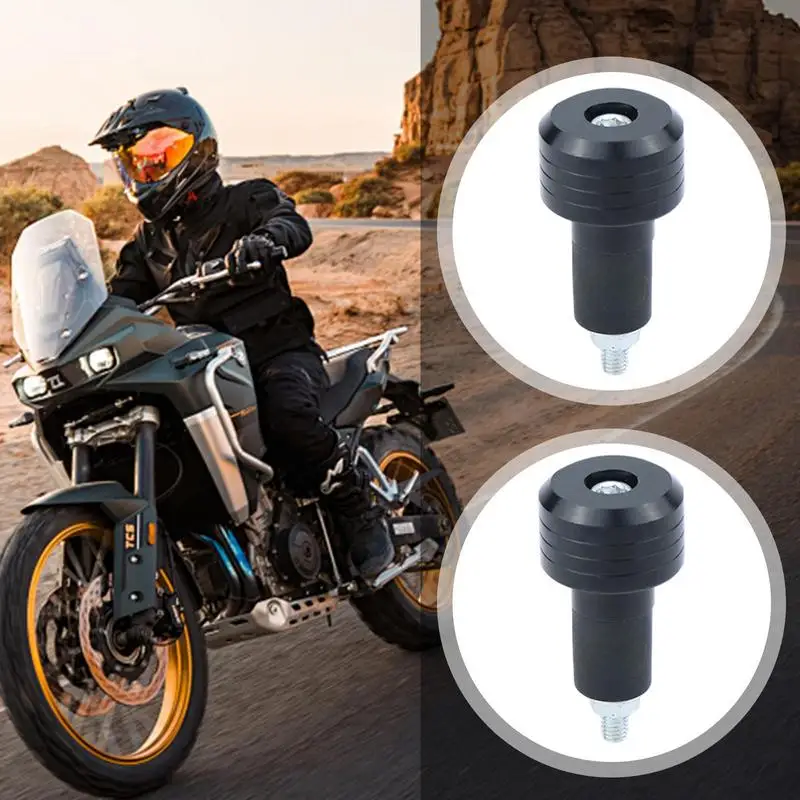 Концевые заглушки для мотоциклетных стержней 2X антивибрационные из сплава ручки