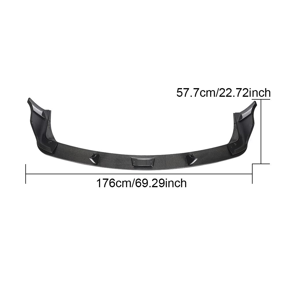 Диффузор заднего бампера из углеродного волокна для Toyota Supra A90 2019 2020