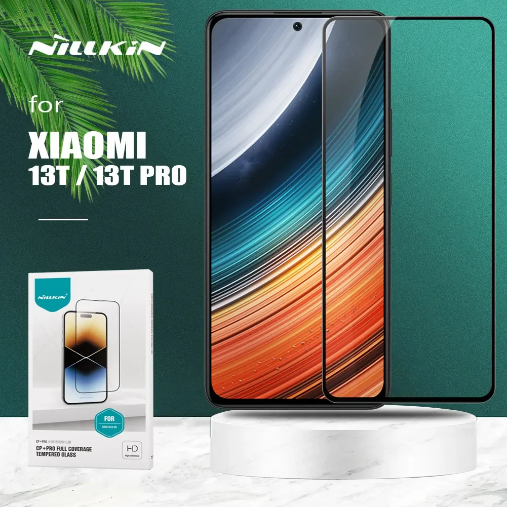 Для Xiao mi 13T стекло Nillkin CP + Pro 2.5D полное покрытие защита экрана закаленное для Xiaomi Mi