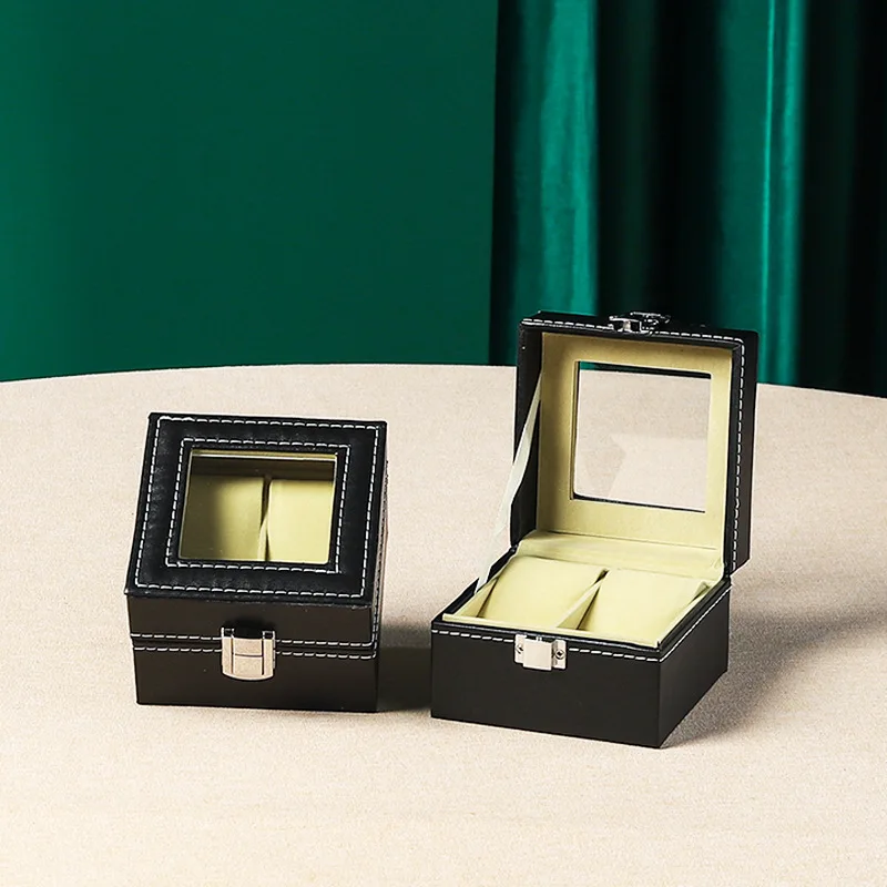 Органайзер для часов коробки хранения путешествий часы искусственная кожа