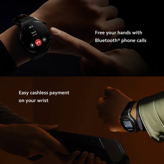 New Global Version Xiaomi Watch S1 Smartwatch 1.43" AMOLED Display Heart Rate Blood Oxygen Wireless Charging Dual-band GPS Watch 5