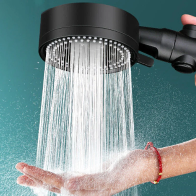 

Shower Head Water High Pressure Shower One-key Stop Water Massage Eco Shower Bathroom Accessories 2022