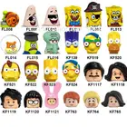 Фигурки героев мультфильма Симпсоны Pronton Milhouse, Гомер, Барт, Симпсоны, семейная игрушка для детей Kf6082Kf6039Fl1002