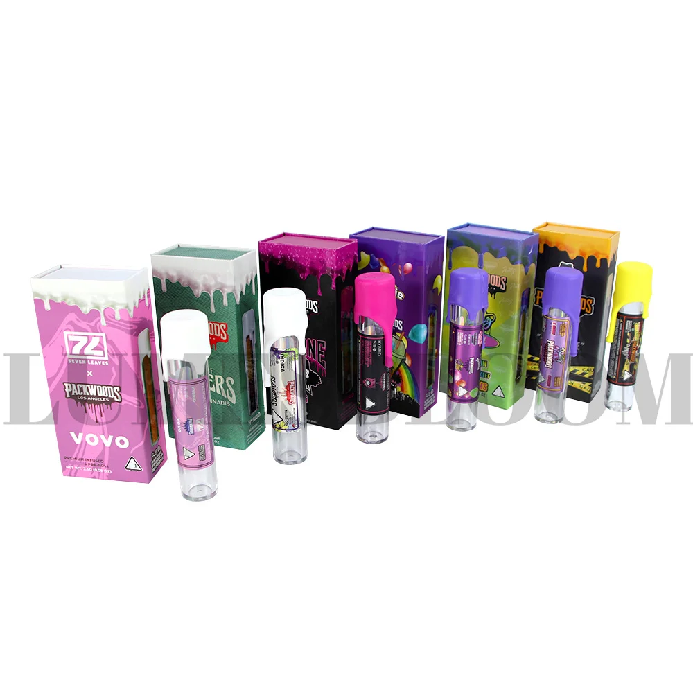 Акриловый контейнер-трубка для хранения цветов 2 г