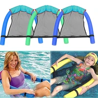 amazing floating chair for swimming pool party kids bed seat water relaxation flodable swimming ring pool toys noodle chair