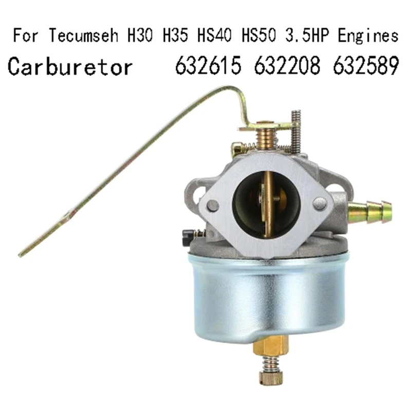 Карбюратор для двигателей Tecumseh H30 H35 HS40 HS50 3.5HP 632615 632208 632589