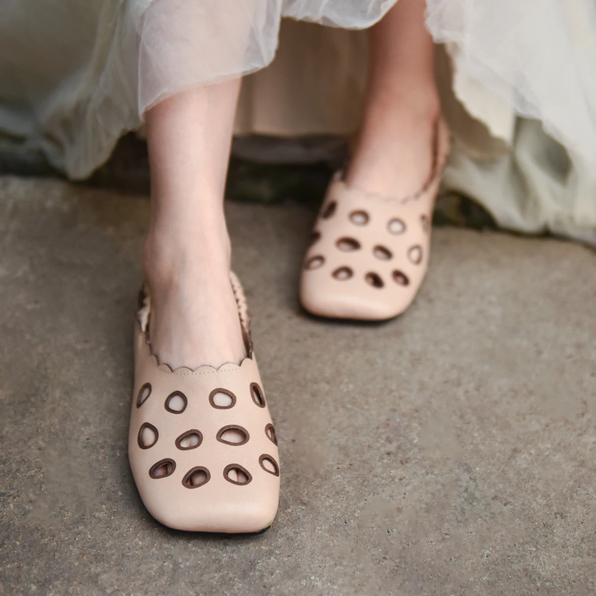 

Туфли Artmu женские из натуральной кожи, лоферы, без застежки, на плоской подошве, элегантная обувь, роскошные шлепанцы, мягкая подошва, оригинальные