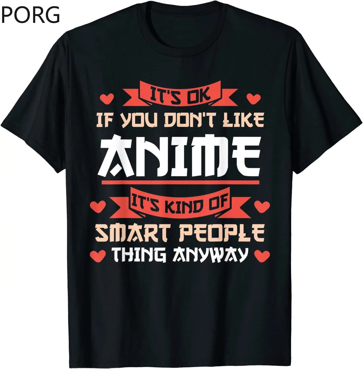 

Футболка мужская с аниме принтом «Merch Gift», Высококачественная тенниска из 100% хлопка, дизайнерский воротник из чистого хлопка, все в порядке