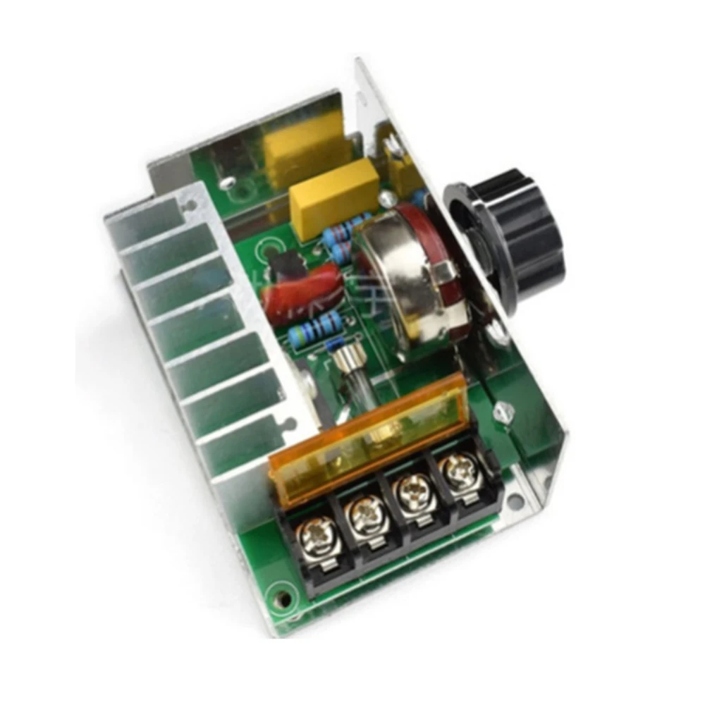 

Professional Voltage Regulators 4000W 220V High Power SCR Speed Controller Electronic Voltage Regulator Governor Thermostat BS