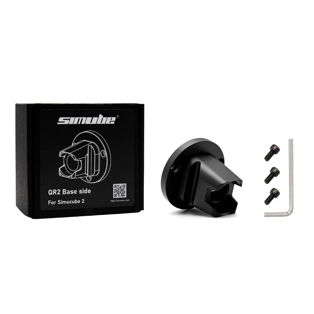 Обновление до базовая сторона Simucube QR2 — точное обработанное на станке с ЧПУ