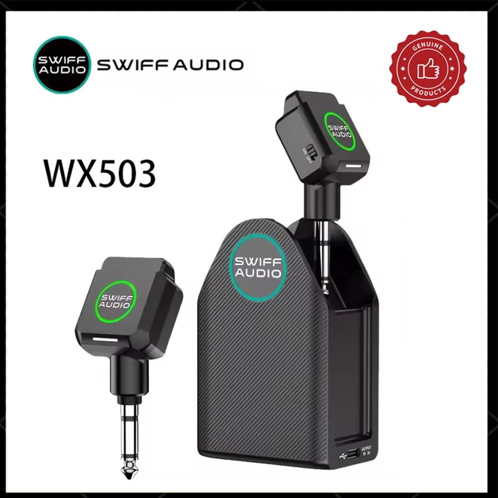 Фото SWIFF AUDIO WX503 гитара цифровая беспроводная система передатчик приемник для акустической гитары электрогитара электрическая паяльная трубка бас №1