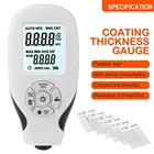 Справочная деталь, 1 микрон0-1300, прибор для измерения толщины автомобильной краски MFENFE, ручной инструмент для краски
