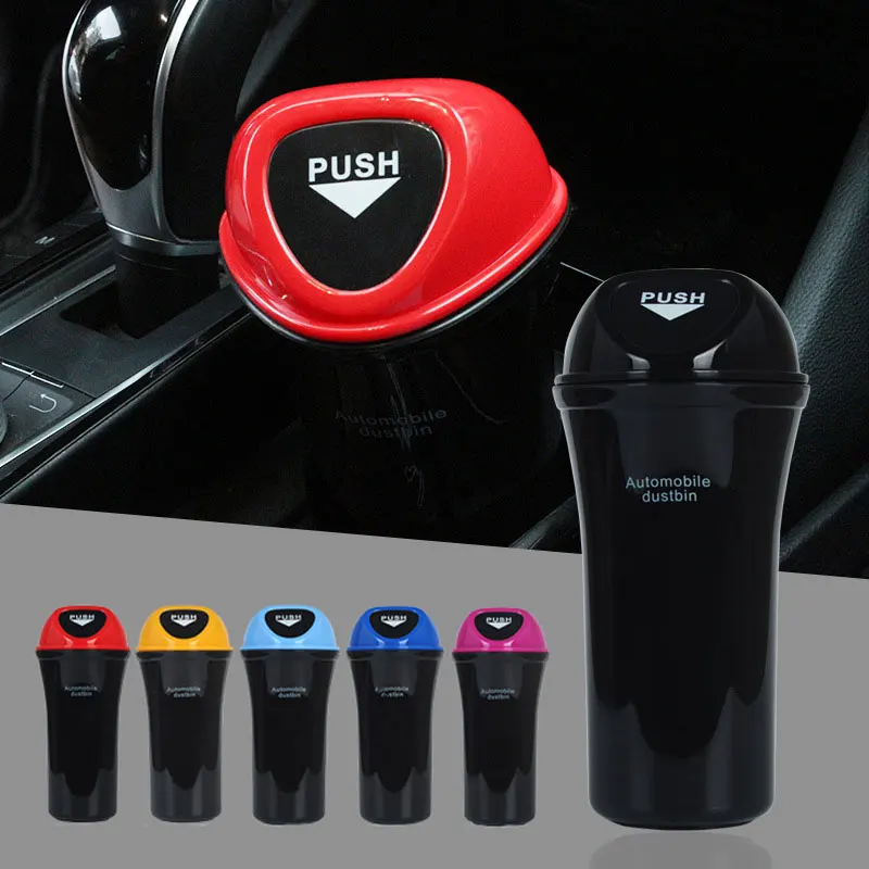 Универсальная автомобильная мусорная корзина автомобильный органайзер коробка
