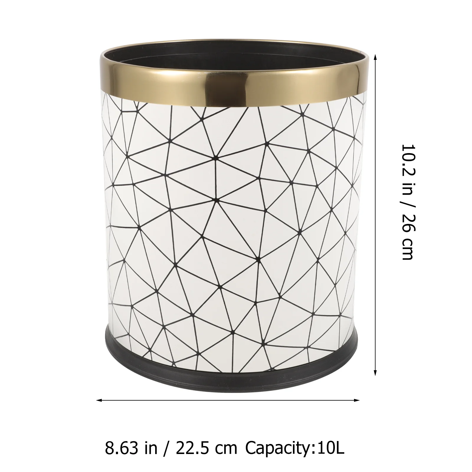 Многофункциональная пластиковая корзина для мусора в европейском стиле