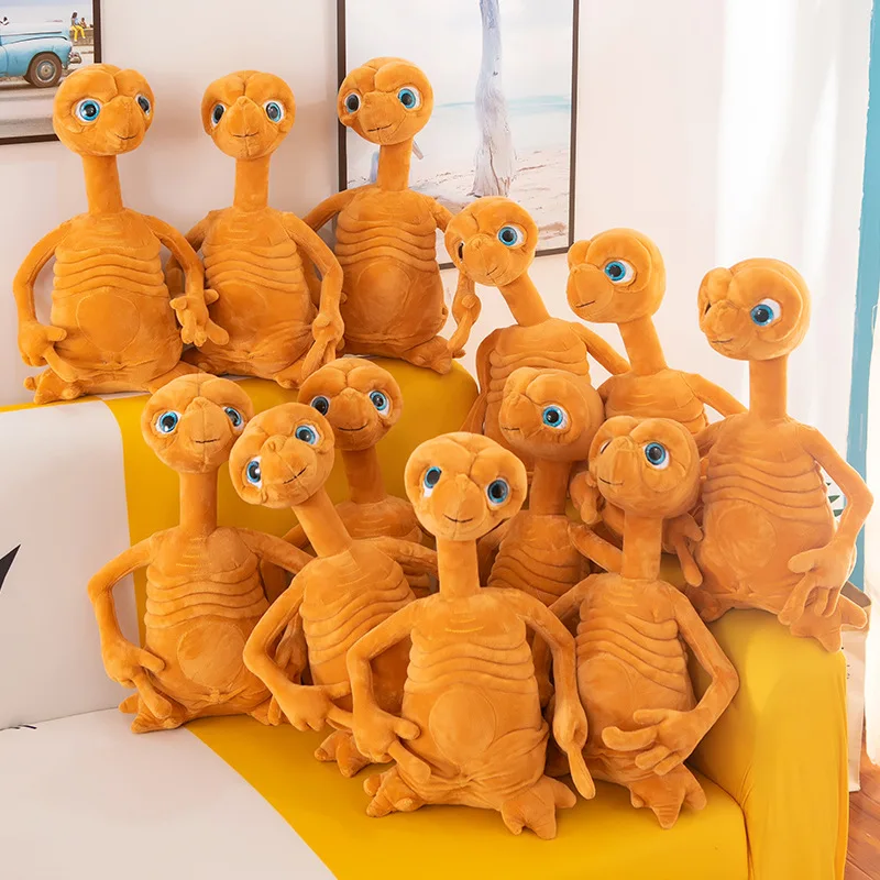 45cm Anime Cartoon ET Plush Toys the Extra-Terrestrial Room Decoration Gifts for Kids