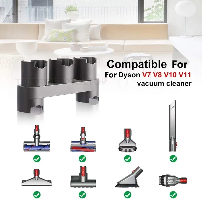 1/2 шт. для Dyson V7 V8 V10 V11 V12 V15 настенная полка хранения пылесоса вешалка щетка