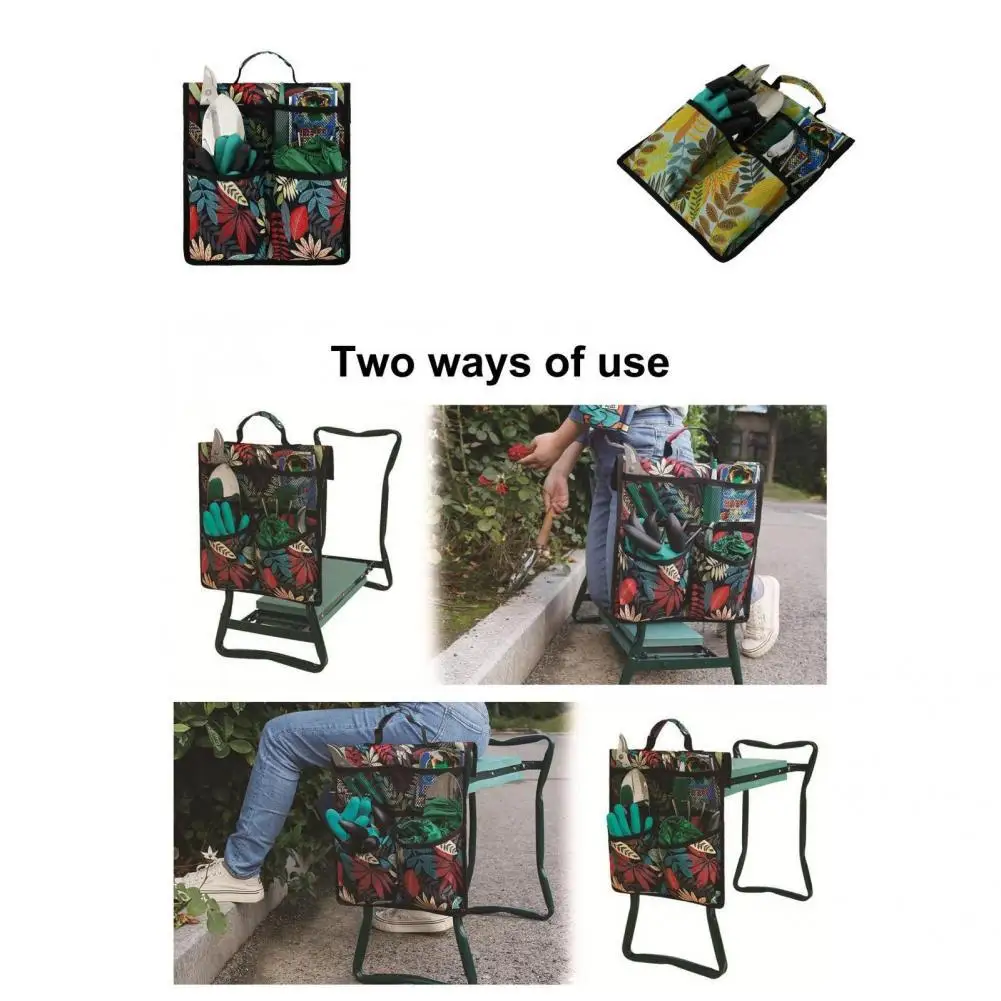 

Useful Long Lasting Easy to Carry Tear Resistant Garden Kneeler Bag for Patio Tote Bag Pouch Utility Pouch
