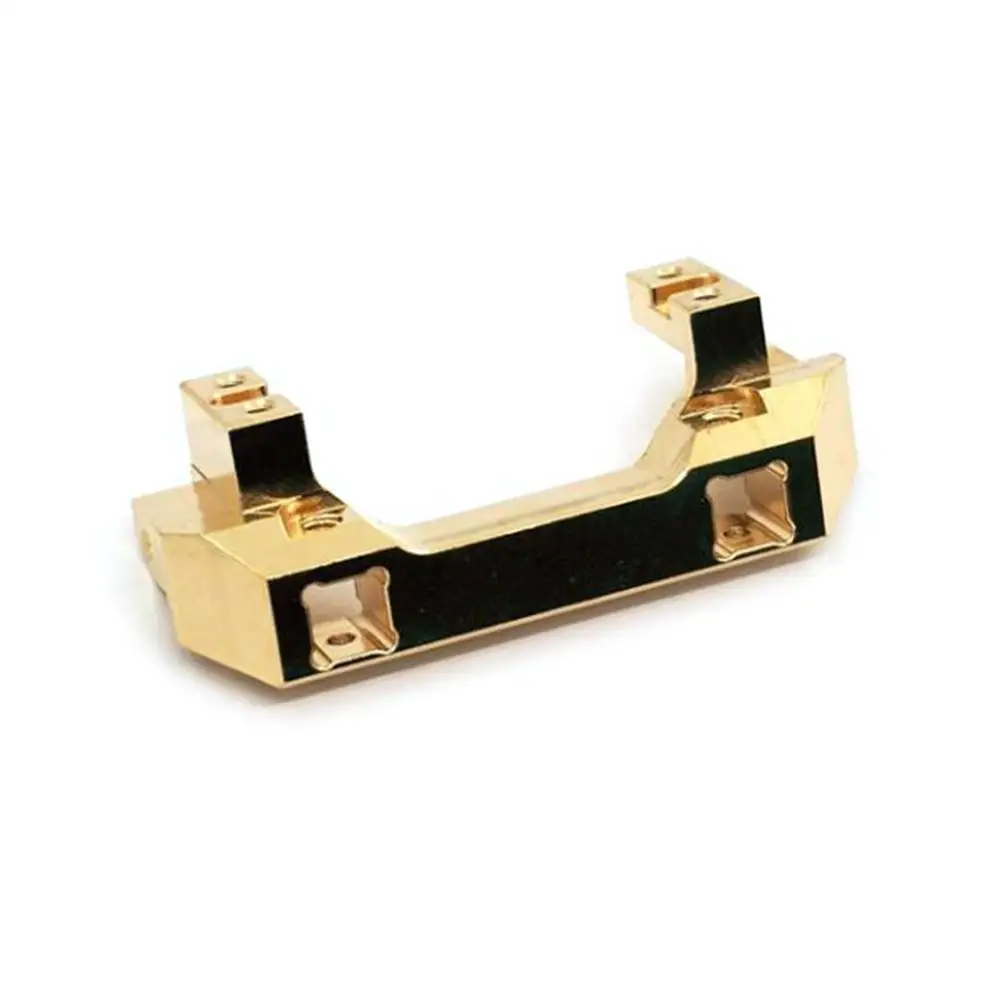 

Upgrade parts 94g Heavy Duty Brass Front Bumper Servo Mount for Traxxas TRX-4 TRX4 1/10 RC Crawler Car accessories