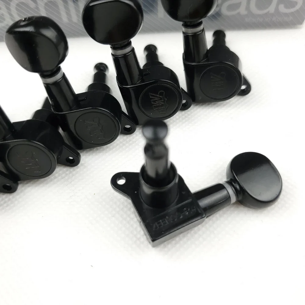 Wilkinson WJN-05 Колки для электрогитары мини-овальный тюнер ST TL черные колки (с