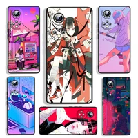 anime vaporwave aesthetic for huawei honor 60 se 50 30i 20 10i 10x 10 9x 9c 9a 8a x8 x7 lite pro black silicone phone case