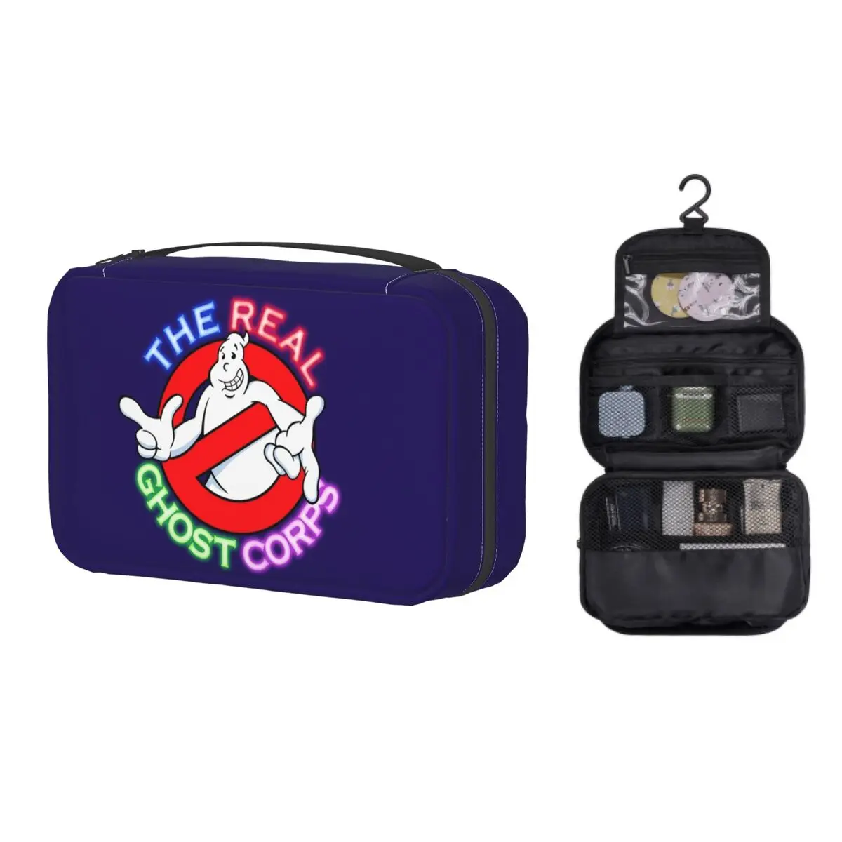 

Женская косметичка призрачный корпус, дорожный органайзер для косметики, кавайные охотничьи комедийные фильмы, висячие Сумки