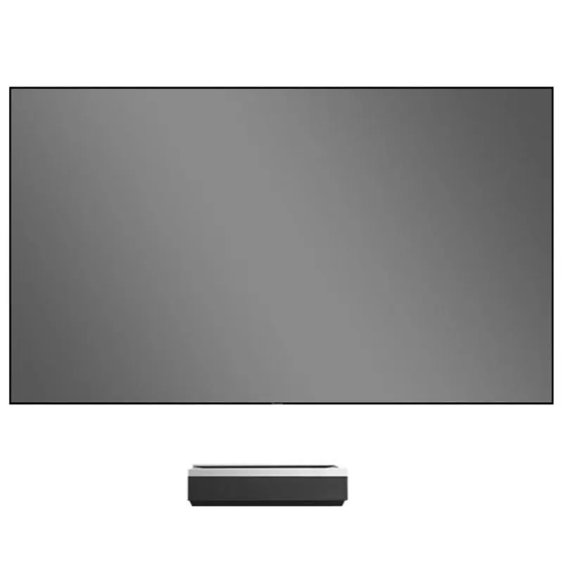 

SAVICTO 2021 Hot product screen 110" 4k ust PET Crystal projection Screen CLR ALR use for living room