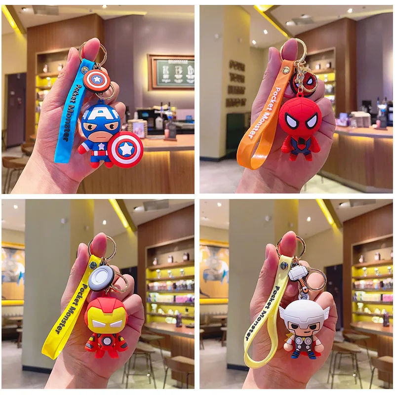 

Cute Kawaii Movie Role Keychain Creative Popular Pendant Bag Car Phone Ornament Keyring Kids Boy Girl Gift Children Toy