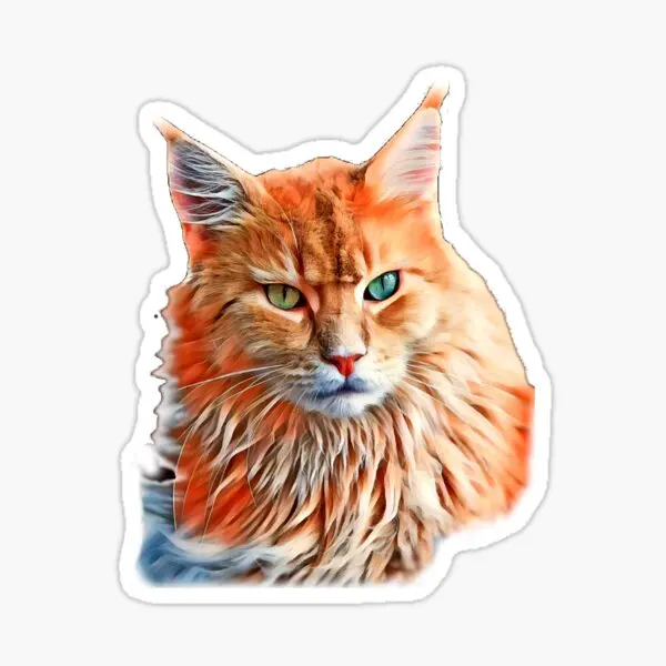 

Cute Cat Car Auto Sticker Sticker Colorful V1