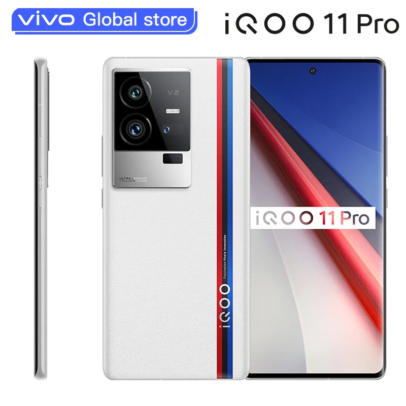 Vivo iQOO 11 Pro 5G Mobile Phone 6.78 Inch AMOLED Snapdragon 8 Gen2 200W SuperFlash Charge 50M Tripl Camera NFC
