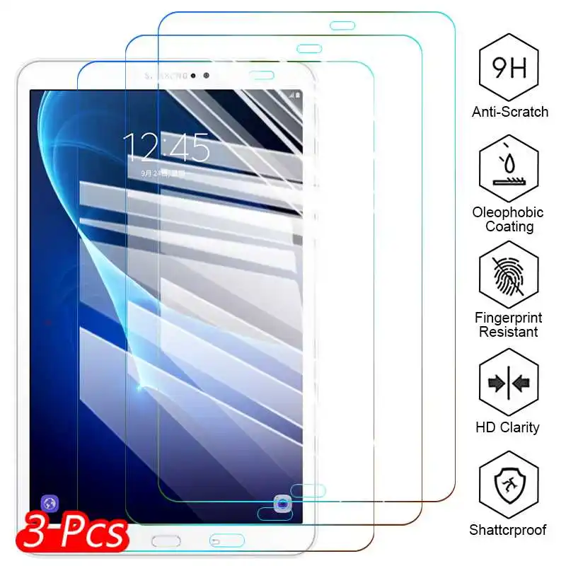 

3Pcs 11D Protective Tempered Glass For Samsung Galaxy Tab A 10.1 2016 T580 T585 Screen Protector Film