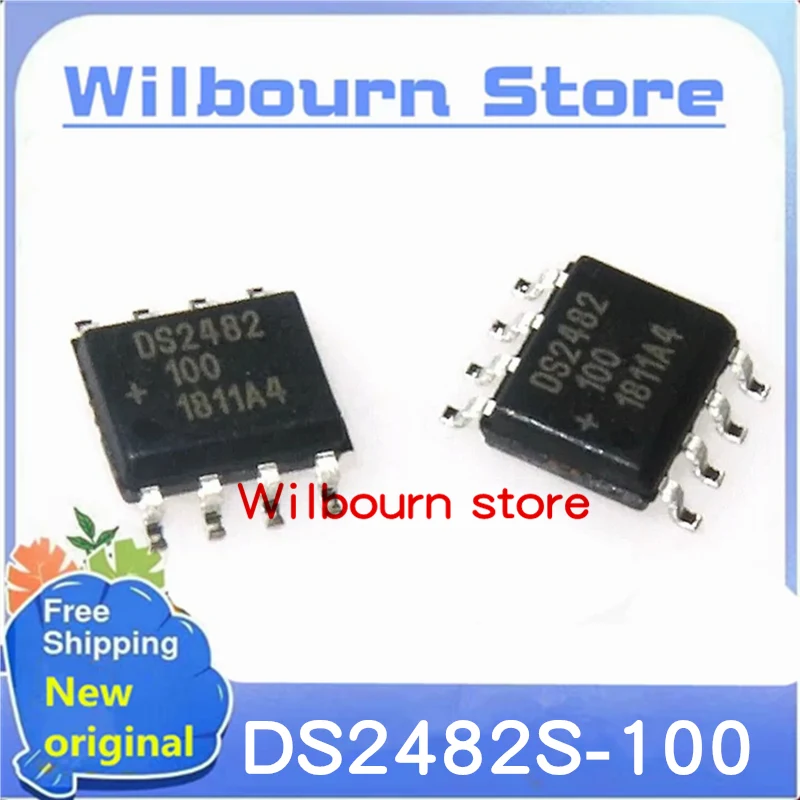 

5 шт./партия 100% Новинка Φ + T & R DS2482S SOP8