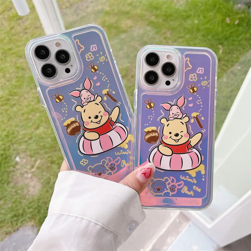 

Чехол для телефона Apple с рисунками из мультфильмов Disney, фарет, любовь, винни-пух, подходит для iPhoneXS/XR/11/12/13promax, защитный чехол с защитой от паде...