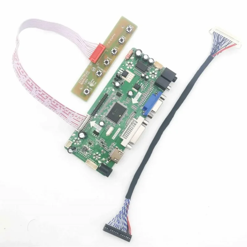 Плата управления с 10,1-дюймовым ЖК-дисплеем HSD100IFW1, 1024x600, HDMI, VGA, аудио, DVI, LVDS монитор, 30 контактов (art.: 3920dbab8f2cd) - 3920dbab8f2cd