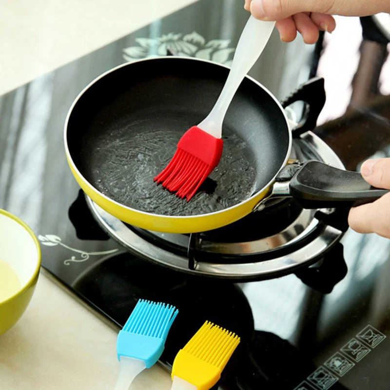 

Silicone Oil Brush High Temperature Resistant Oven Baking Brush Cake Cream Barbecue Brush Bristle Brush