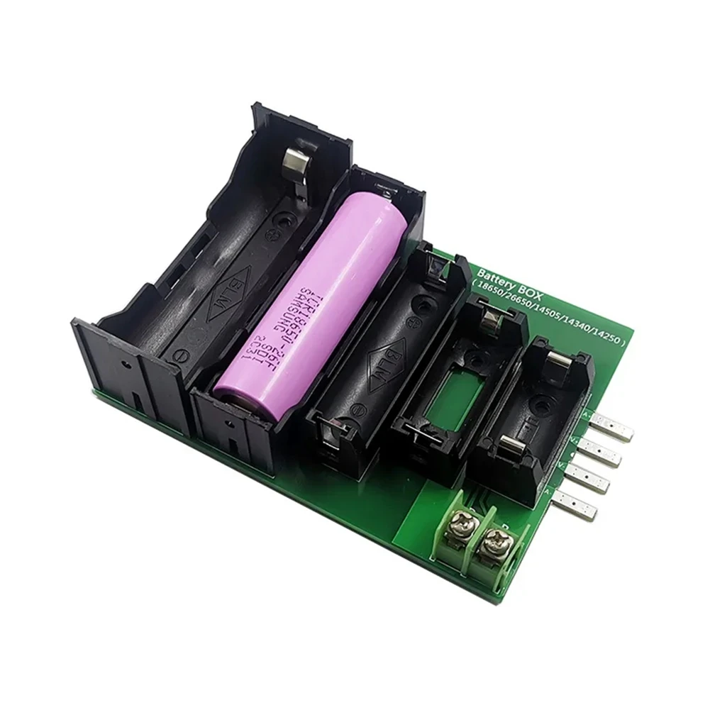 Чехол для тестера аккумулятора 4 и 2-проводной терминал 18650 26650 14505 14340 1425 держатель