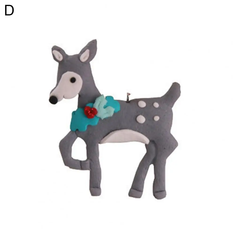 Красивая рождественская елка Лось/дом для конфет/печенья подвеска мужчины