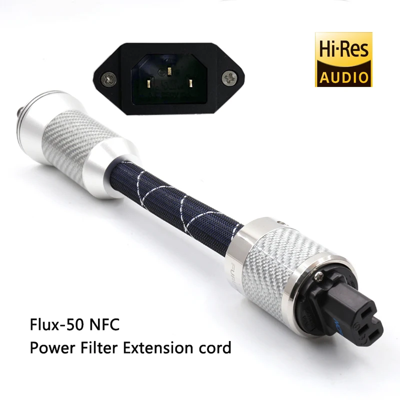 Furukawa Flux-50 NFC фильтр мощности с Φ NCF Позолоченный разъем соединителя 30 см Furukawa Flux-50 NFC фильтр мощности с Φ NCF Позолоченный разъем соединителя 30 см